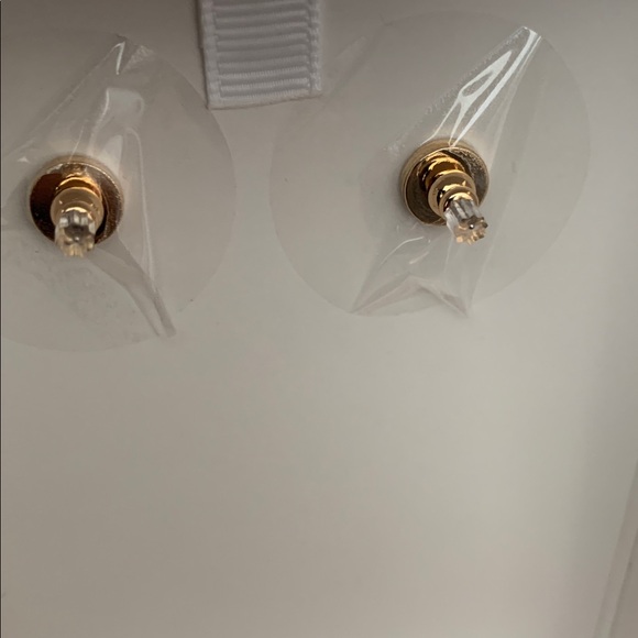 House of Harlow 1960 Red Heart Drop Earrings - Picture 3 of 4